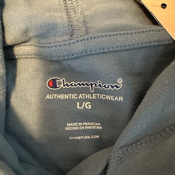 Champion Men's Blue sweatshirt  size L  NWT - Picture 2 of 6